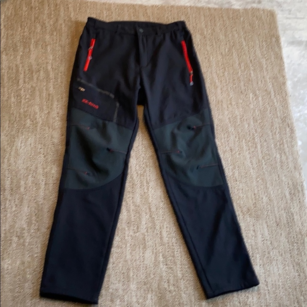 Lightweight ski or boating. Black w red zippers